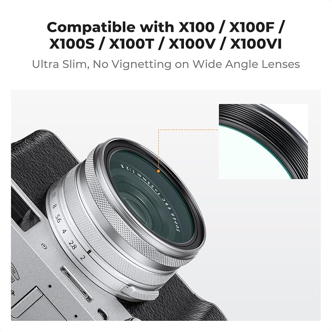 K&F CONCEPT MCUV Protection Camera Lens Filter Compatible - Image 3