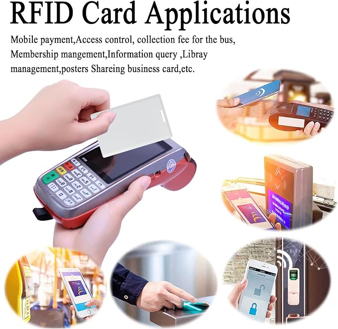 12 PCS T5577 Thick Smart Cards, Contactless 125khz RFID Rewritable Proximity - Image 8