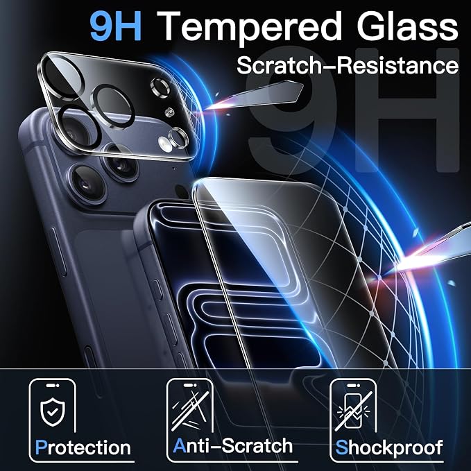 JETech Screen Protector for iPhone 17 Pro 6.3-Inch - Image 3