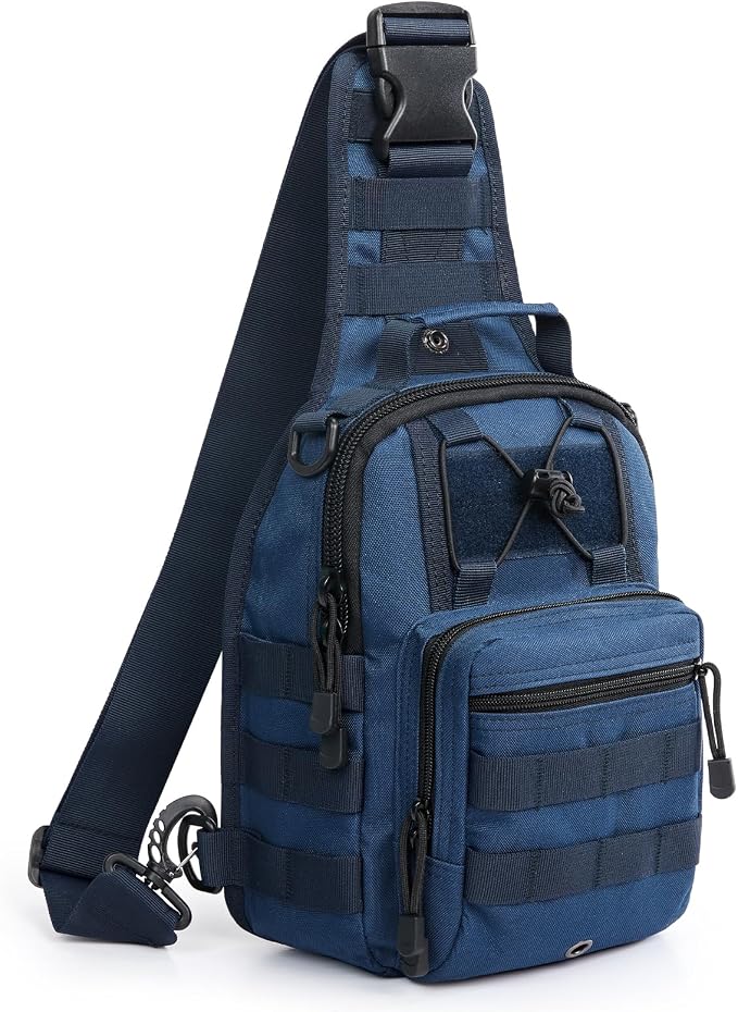 G4Free Outdoor Tactical Sling Bag Backpack, Military Sport Bag Pack Shoulder by G4Free