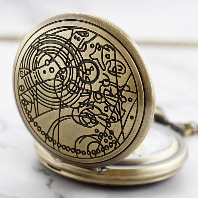 Men's Pocket Watch, Arabic Digital Dial Pocket Watches - Image 5