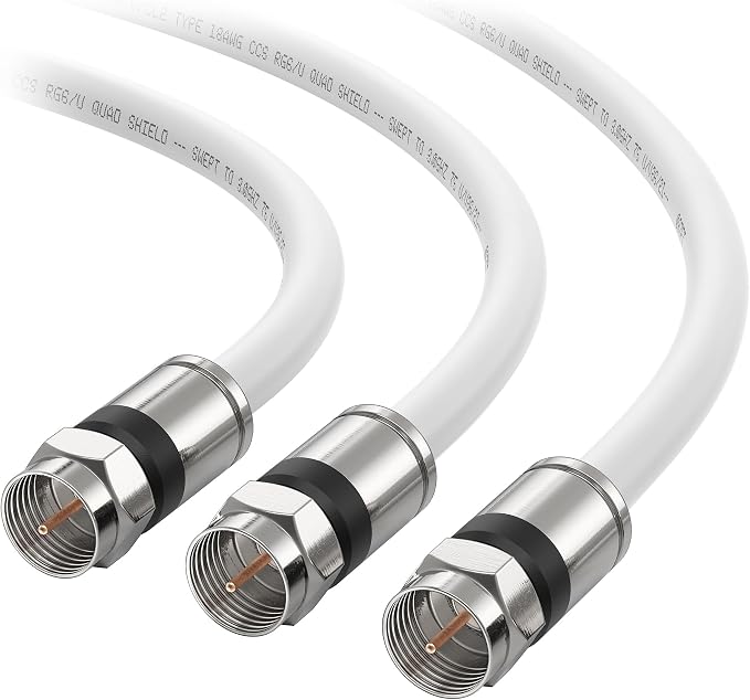 Cable Matters 3-Pack RG6 Coaxial Cable by CableMatters