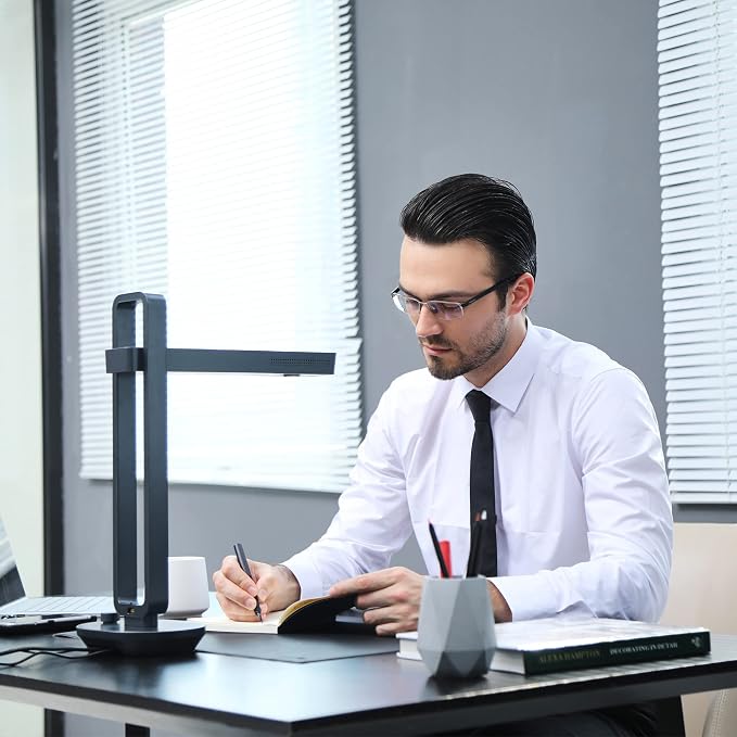 CZUR Aura Pro Portable Book Scanner, A3 Document Scanner, Auto-Flatten & - Image 7