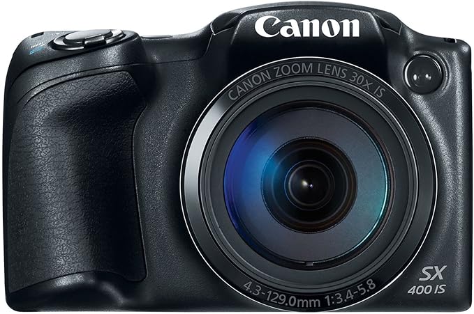 Canon PowerShot SX400 Digital Camera by Amazon+Renewed