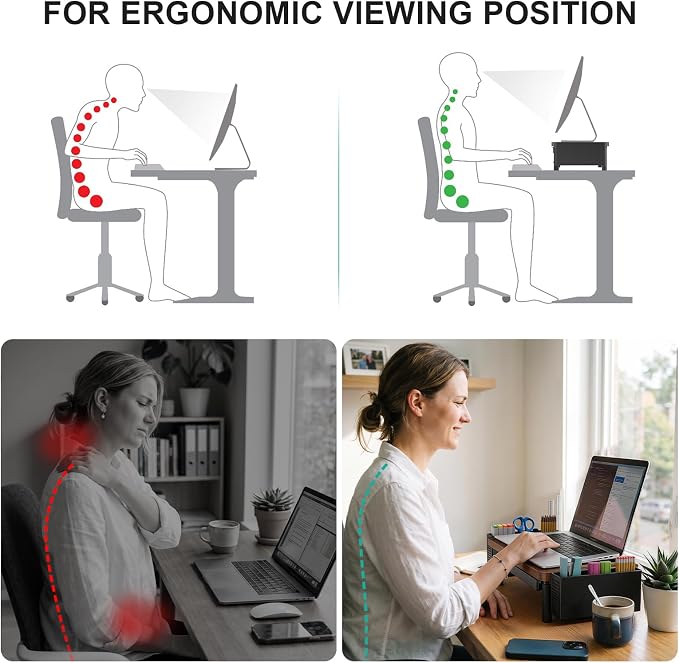 WALI Plastic Computer Monitor Stand - Image 8
