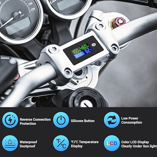 DROK 48v Golf Cart Battery Meter - Image 2