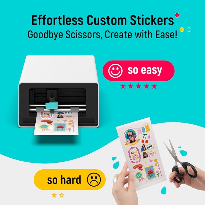 Liene PixCut S1 Color Sticker Printer & Cutting Machine - Image 10