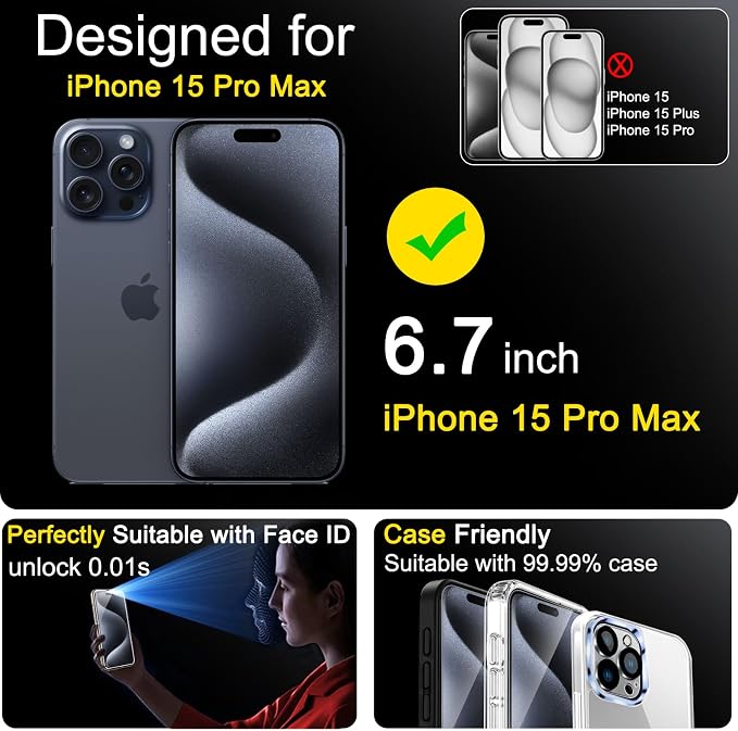 Ferilinso 3 Pack Screen Protector - Image 2