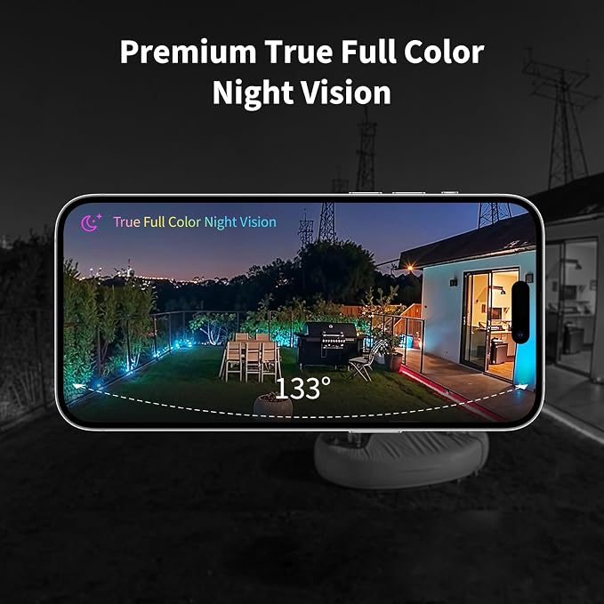 Aqara 4MP Camera Hub G5 Pro PoE, True Color Night Vision Security Camera Outdoor - Image 3