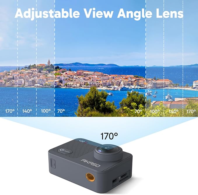 AKASO V50X Native 4K30fps WiFi Action Camera - Image 5