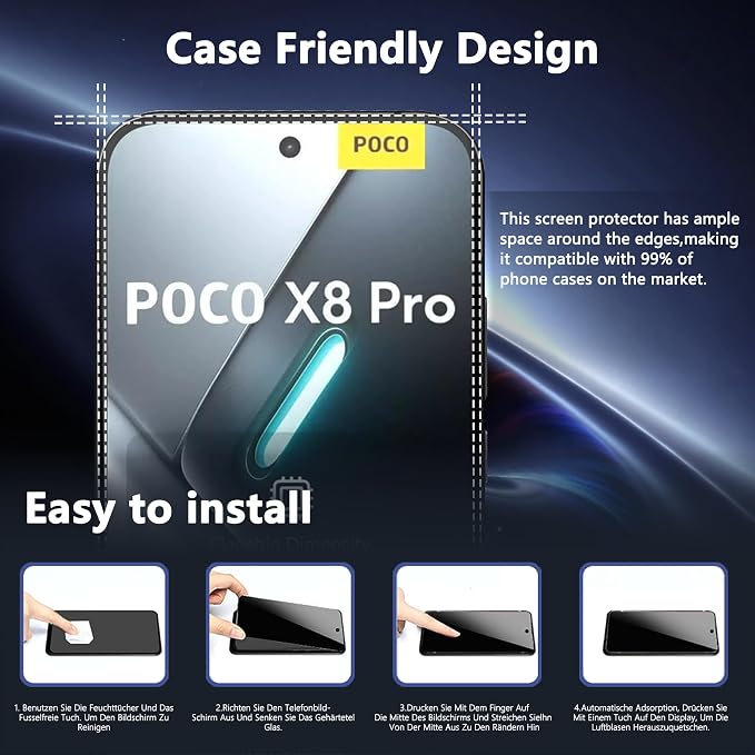 2+2 Pack Privacy Screen Protector - Image 4