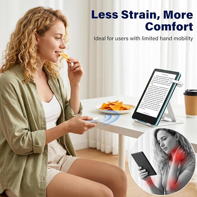 DATAFY Page Turner for Kindle Paperwhite Oasis Kobo eReaders, Camera Camcorder - Image 4