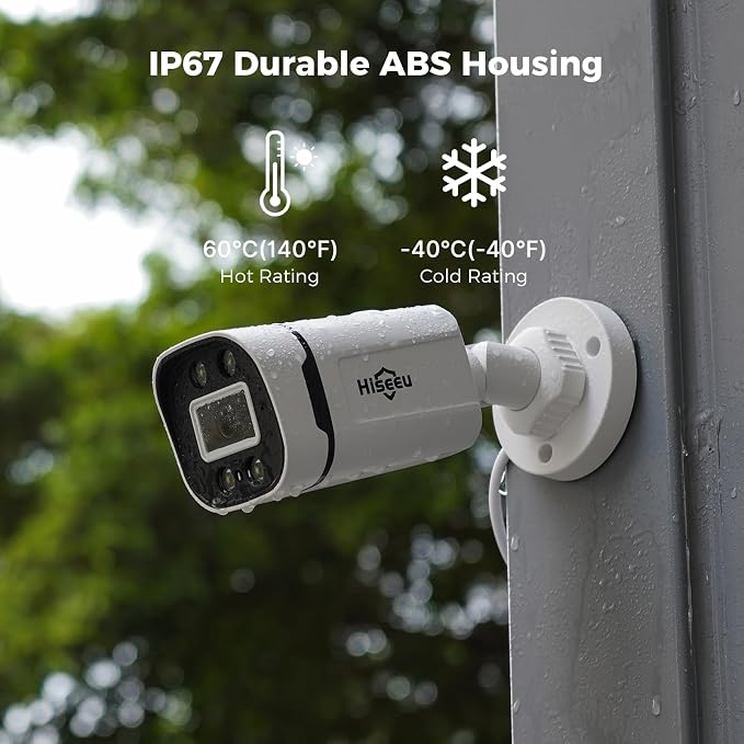 Hiseeu 16CH 3K Wired Security Camera System - Image 9