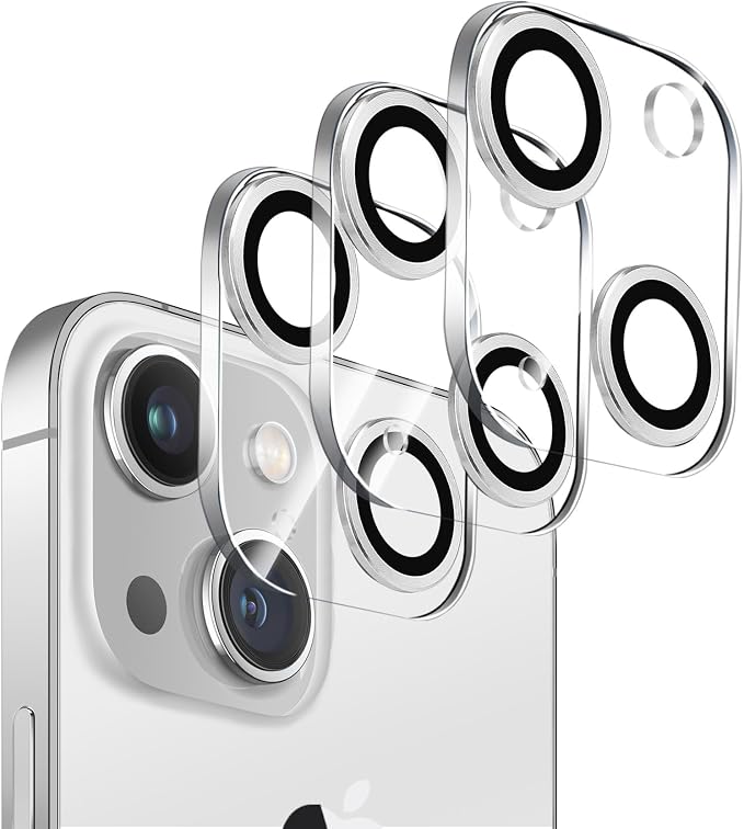 Dengduoduo 3 Pack Tempered Glass Camera Lens Protector by Dengduoduo