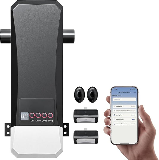 ZUMI Wall-Mounted Garage Door Opener, App-Controlled Garage Opener by ZUMIGATEOPENER