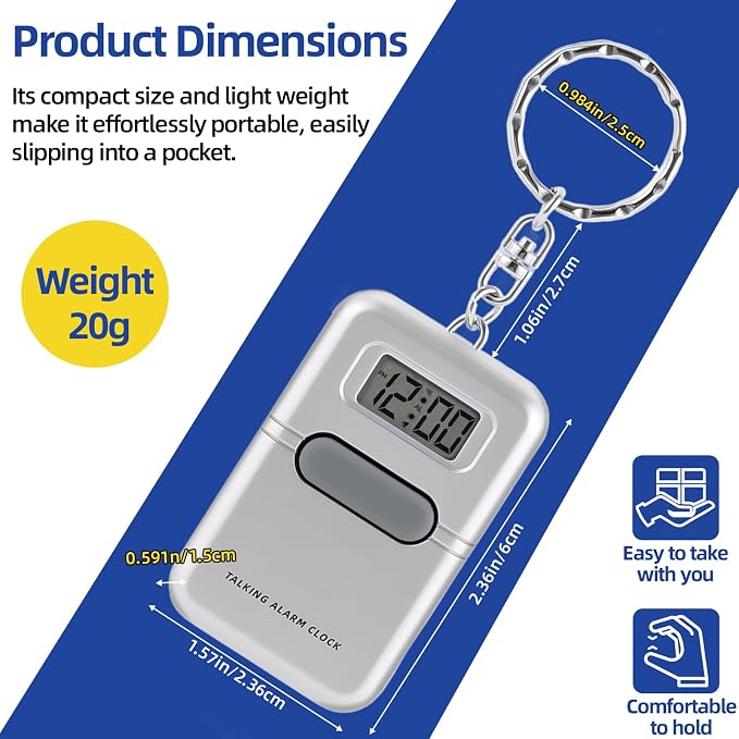 Lenporl Talking Clock for The Blind and Visually Impaired - Image 2