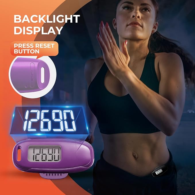 3D Pedometer for Walking, Simple Walking Step Counter - Image 5