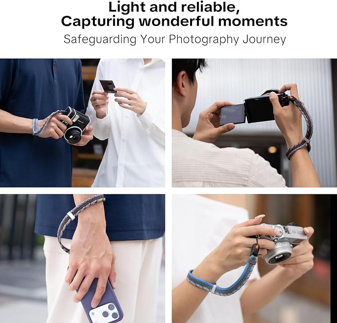 PGYTECH Camera Wrist Strap Slim Trendy Style, Adjustable Quick Release - Image 7