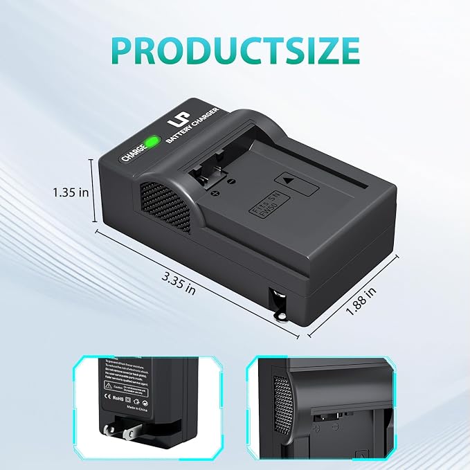 NP-FW50 Battery Charger, LP Charger Compatible - Image 6