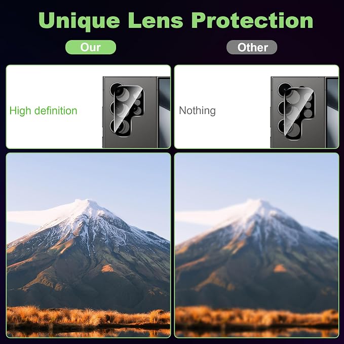 for Galaxy S25 ultra Screen Protector＆Back Screen Protector＆Camera Lens - Image 8