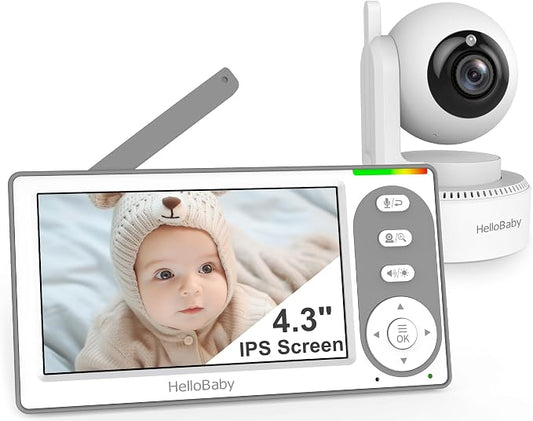HelloBaby 4.3'' Video Baby Monitor by HelloBaby