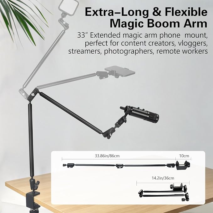 Desktop Clamp Magic Arm 33.84" Kit - Image 2