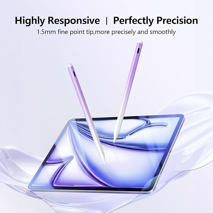 JAMJAKE Stylus Pen for iPad 6th-11th Generation-2X Fast Charge Active Pencil - Image 2