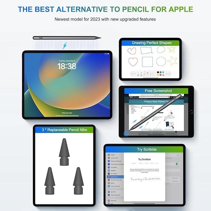 HATOKU Pencil 2nd Generation Wireless Charging, Pencil - Image 5