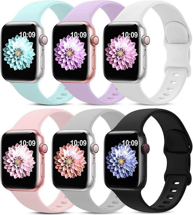 6 Pack Sport Bands Compatible by AMSKY