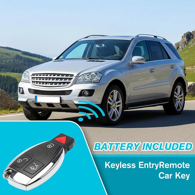 Car Key Fob Keyless Entry Remote 315MHz YZ3312 IYZ3317 - Image 2