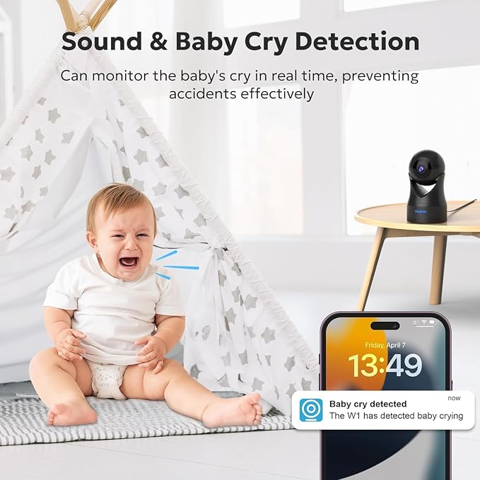 owltron Indoor Security Camera 5MP, 360 Cameras - Image 5