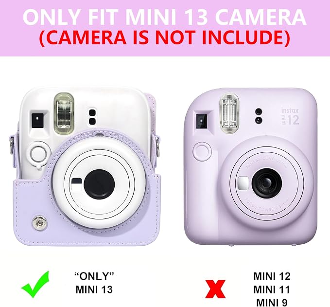 Camera Case for Fujifilm Instax Mini 13 Instant Camera, Mini 13 Camera - Image 2