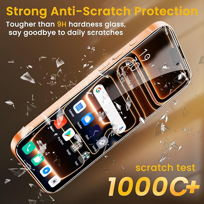 Romkasi 3 Pack Privacy Screen Protector - Image 4