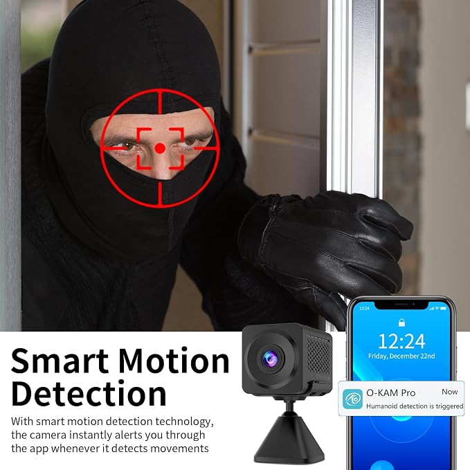 VSTARCAM 2K Security Camera, Built-in Battery, Low-Light Full-Color Night Vision - Image 5