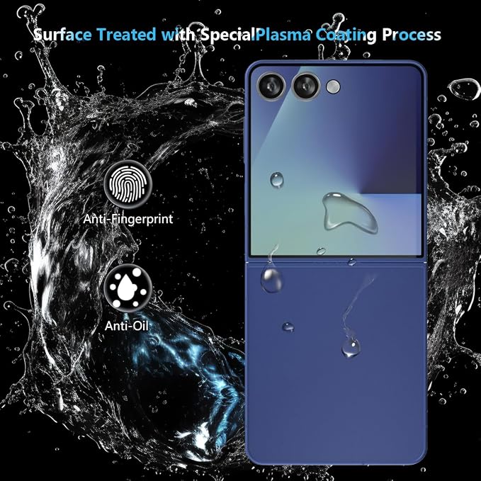 Compatible with Samsung Galaxy Z Flip 7 Back screen protector Tempered Glass 3 - Image 7
