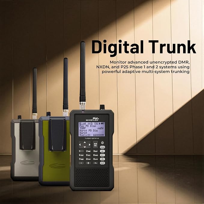 Whistler TRX-1 Handheld Digital Police Scanner Radio – Portable Scanner - Image 3