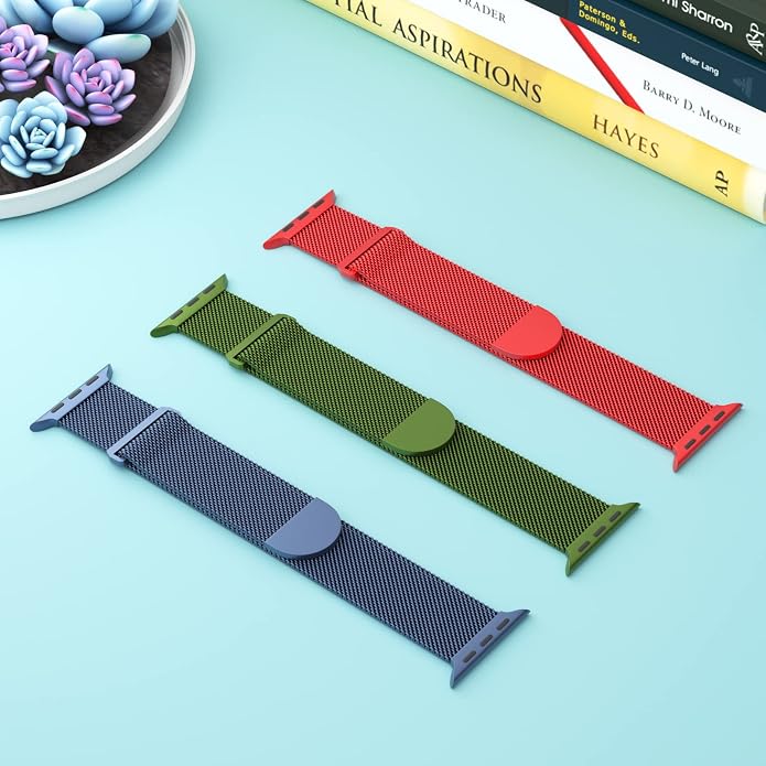 3 Pack Mesh Metal Band Compatible - Image 2