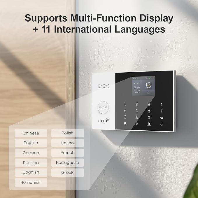 Home Alarm System Wireless, Door/Window Sensors, Motion Detectors, - Image 8