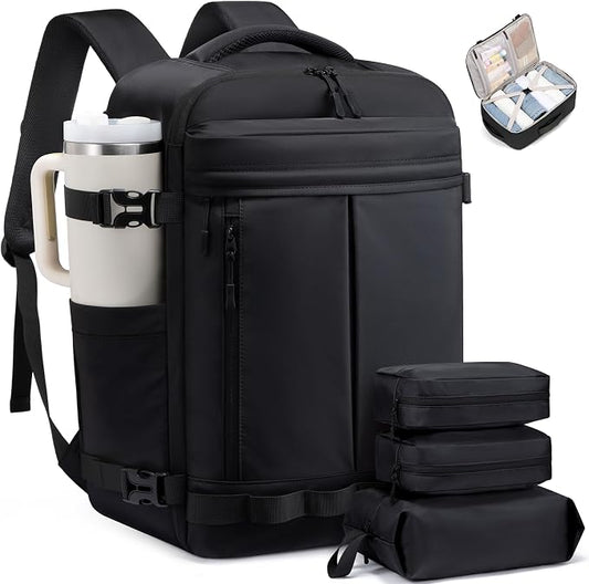 LOVEVOOK 40L Travel Backpack for Women Men, Airline Approved Carry On Luggage by LOVEVOOK