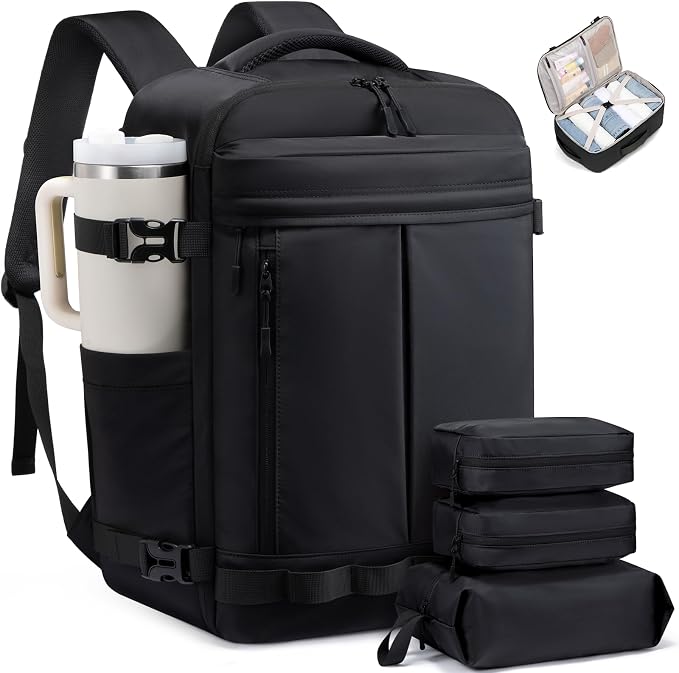 LOVEVOOK 50L Travel Backpack for Women Men, Airline Approved Carry On Luggage by LOVEVOOK