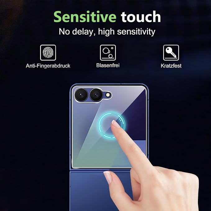 for Samsung Galaxy Z Flip 7 Screen Protector Ultra HD Tempered Glass flim - Image 3