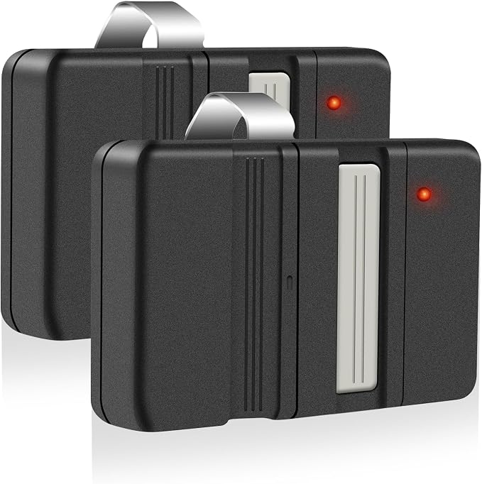 Avisontek 2-Pack for 9 & 12 DIP Switch Genie Garage Door Opener Remote by Avisontek