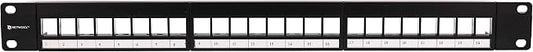 Networx 1U 24-Port Keystone Patch Panel by Networx