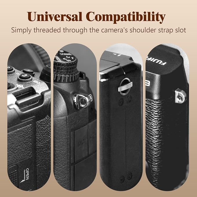 1.8”Wide Camera Strap, Fashionable PU Leather Camera Strap - Image 6