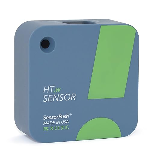 SensorPush HT.w Smart Temperature Sensor & Humidity Sensor by SensorPush