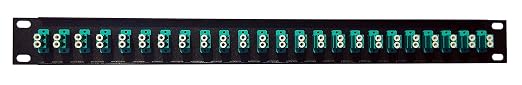 Ultra Spec Cables 24 Port LC Fiber Patch Panel 10Gb/40Gb Multimode 19" - Image 4