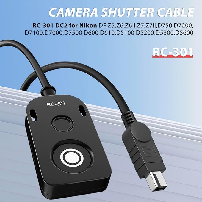 for NK Remote Cable RC301-DC2 Small Shutter Release Remote controlDF, Z5.Z6.Z6II - Image 3