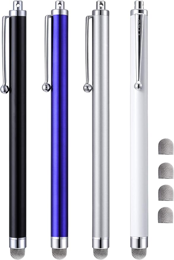Stylus Pens, CCIVV 4 Pcs 5.6 Inches Mesh Tip Stylus by CCIVV