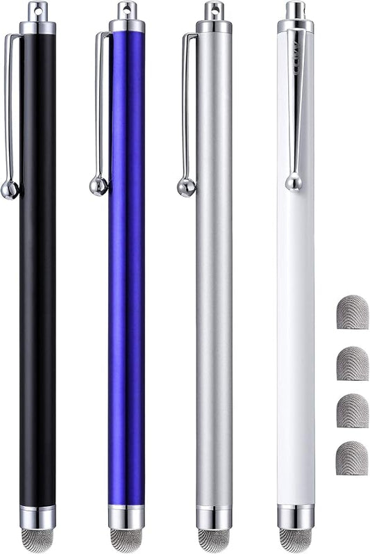 Stylus Pens, CCIVV 4 Pcs 5.6 Inches Mesh Tip Stylus by CCIVV
