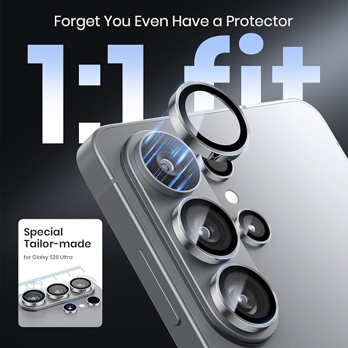Hoerrye for Samsung Galaxy S26 Ultra Camera Lens Protector - Image 4